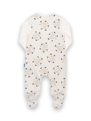 Kite Snuggle Bear Dungaree Set