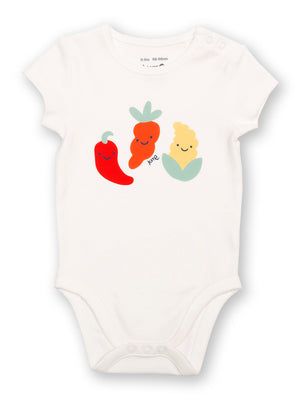 Kite Baby Wonky Veg Bodysuit