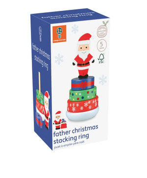 Orange Tree Toys Father Christmas Stacking Ring