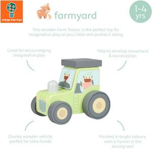 Orange Tree Toys Tractor