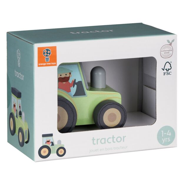 Orange Tree Toys Tractor