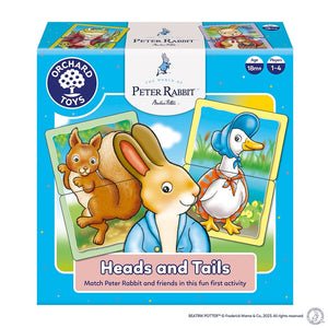 Orchard Toys Peter Rabbit Heads & Tails Game