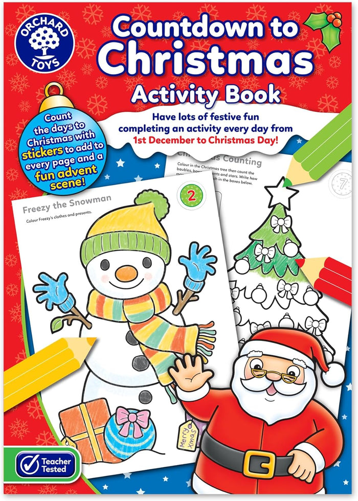 Orchard Toys Countdown to Christmas Activity Book