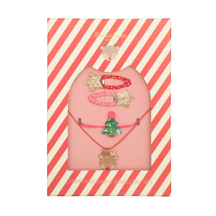 Rockahula Christmas Hair And Jewellery Gift Set