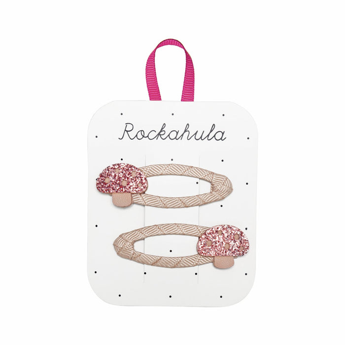 Rockahula Hair Clips Set Glitter Toadstool