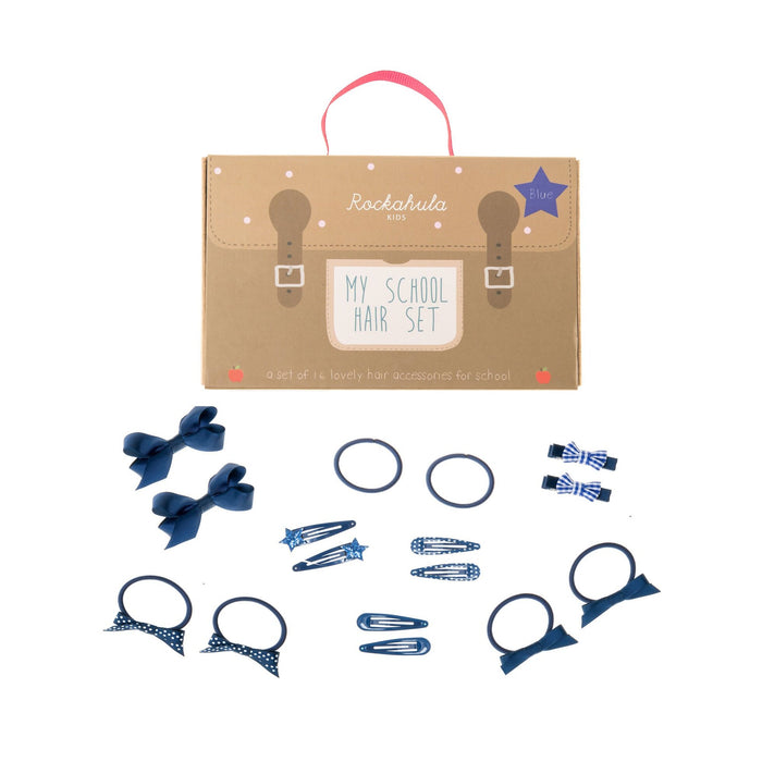 Rockahula My School Hair Set Navy Blue
