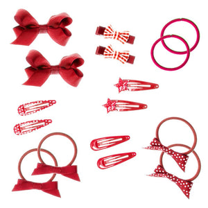 Rockahula My School Hair Set Red
