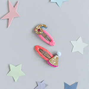 Rockahula Birthday Hair Clips Set