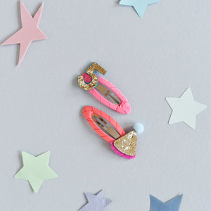 Rockahula Birthday Hair Clips Set