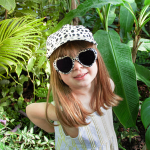 Rockahula Leopard Heart Sunglasses