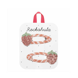 Rockahula Sweet Strawberry Hair Clips Set