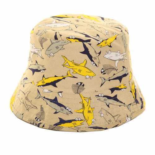 Shark Print Bush hat Sun Hat ( 3 colour options)