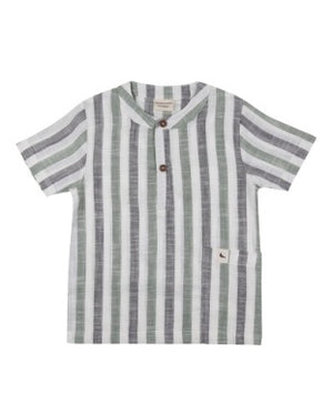 Turtledove Woven Stripe Shirt