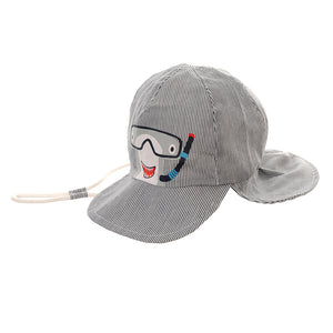 Ziggle Scuba Shark Sun Hat