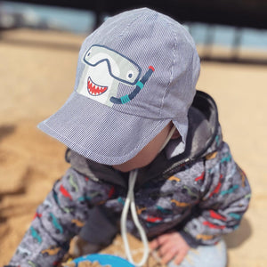 Ziggle Scuba Shark Sun Hat