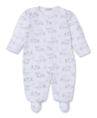 Kissy Kissy Forest Fun Footie Pink