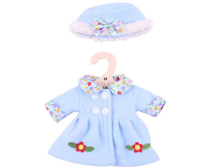 BigJigs Doll's Clothes Blue Hat and Coat