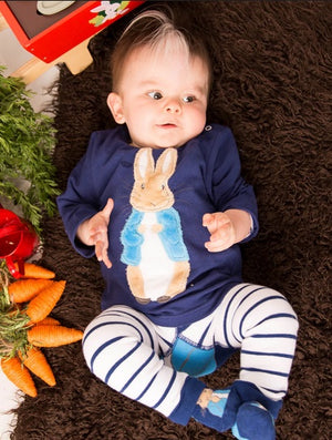 Blade & Rose Peter Rabbit Navy Stripe Leggings