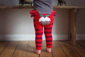 Blade and Rose Baby Christmas Pudding Leggings