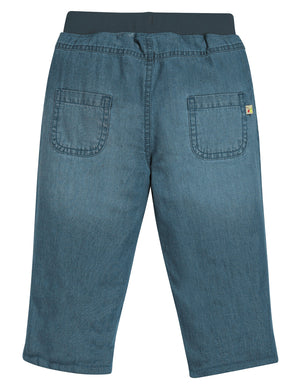 Frugi Comfy Lined Jeans, Chambray