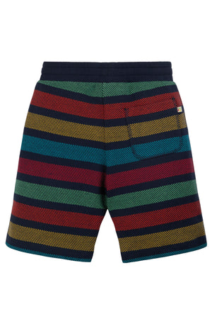 Frugi Morvah Shorts Rainbow Stripe