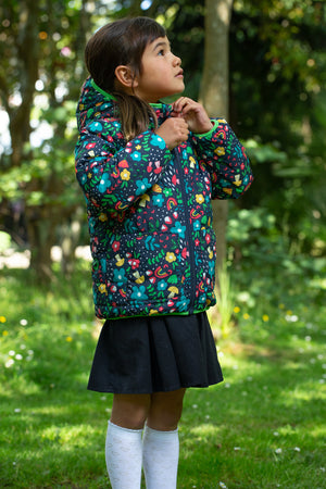 Frugi Toasty Trail Reversible Jacket Blooming Bright
