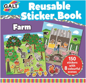 Galt Reusable Sticker Book Farm
