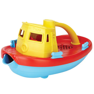 Green Toys Tug Boat (Yellow Handle)