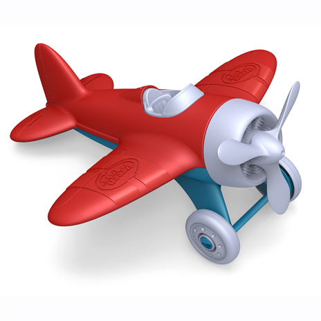 Green Toys Aeroplane Red Wings