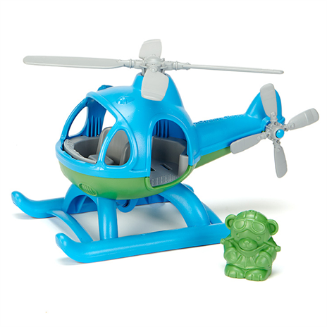 Green Toys Helicopter Blue