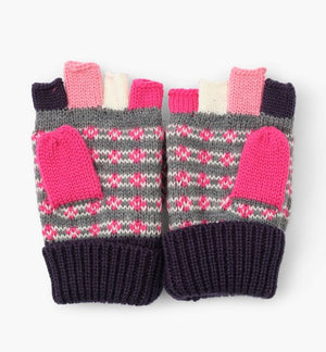 Hatley Winter Heart Finger Flip Gloves