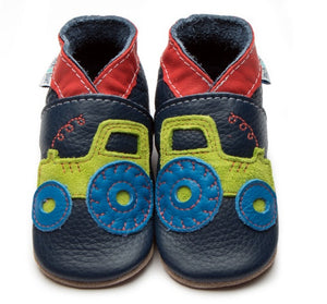 Inch Blue Shoes Tractor Navy