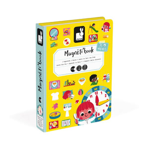 Janod Magnetic Book, Learn to Tell the Time