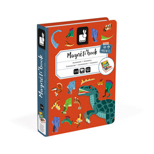 Janod Magnetic Book, Dinosaurs