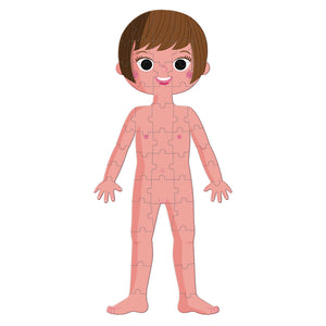 Janod Educational Puzzle Human Body- 4 puzzles