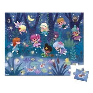Janod Puzzle Fairies and Waterlillies 36 Pieces