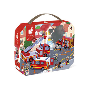 Janod Puzzle Firemen 24 pieces