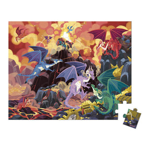 Janod Puzzle Fiery Dragons 54 Pieces