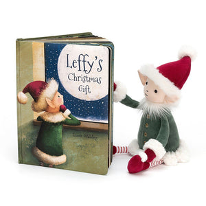 Jellycat Book Leffy's Christmas Gift Book