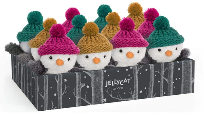 Jellycat Wee Winter Penguin Assorted Colours
