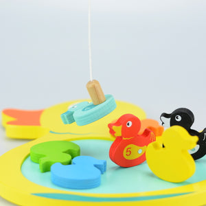 Jumini Wooden Magnetic Duck game