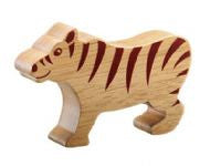 Lanka Kade Fair Trade Natural Wood Toys Tiger