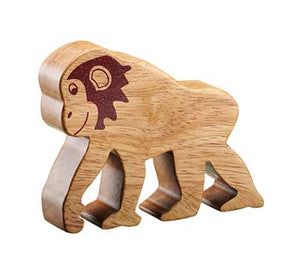 Lanka Kade Fair Trade Natural Wood Toys Chimpanzee
