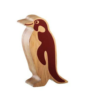 Lanka Kade Fair Trade Natural Wood Toys Penguin
