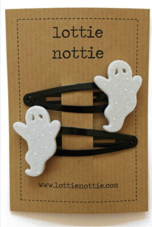 Lottie Nottie Halloween Ghost Hair Clips