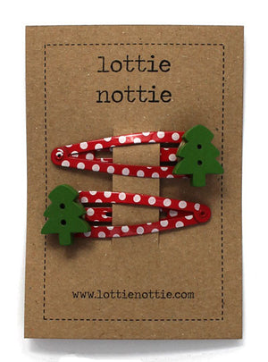 Lottie Nottie Christmas Trees Clips at Dandy Lions Baby shop