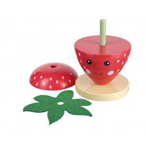 Orange Tree Toys Strawberry Stacking Ring