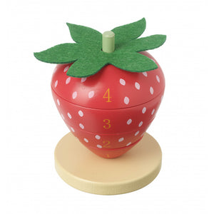 Orange Tree Toys Strawberry Stacking Ring