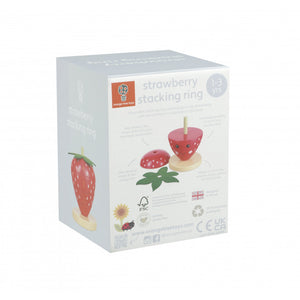 Orange Tree Toys Strawberry Stacking Ring