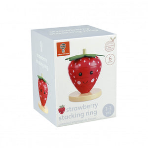 Orange Tree Toys Strawberry Stacking Ring